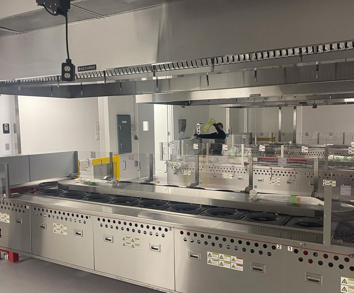 Post-Construction Clean — Commercial Kitchen